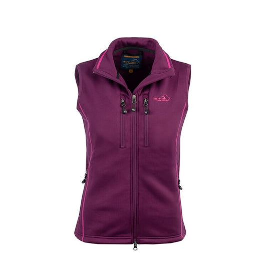 Arrak Outdoor Powerfleece Väst Dam Fuchsia