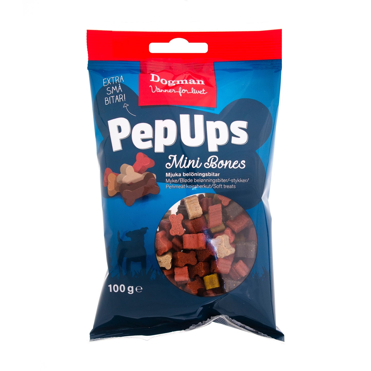 Dogman Hundgodis PepUps Mini Bones