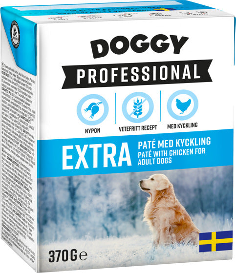 Doggy Professional extra våtfoder 370g