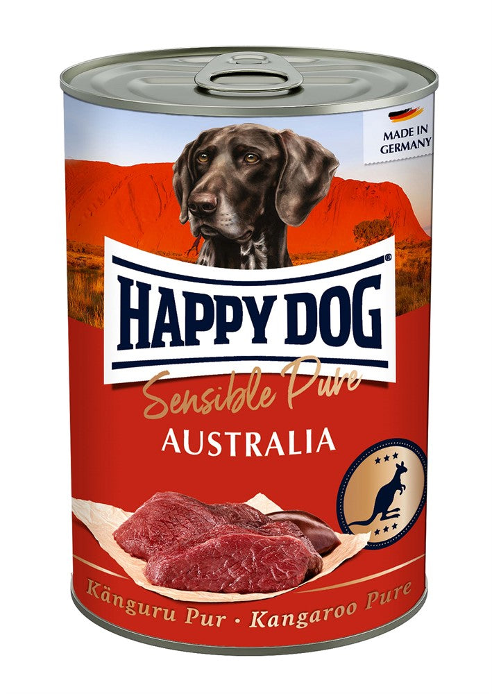 HappyDog Våtfoder Australia 100% känguru 400 g