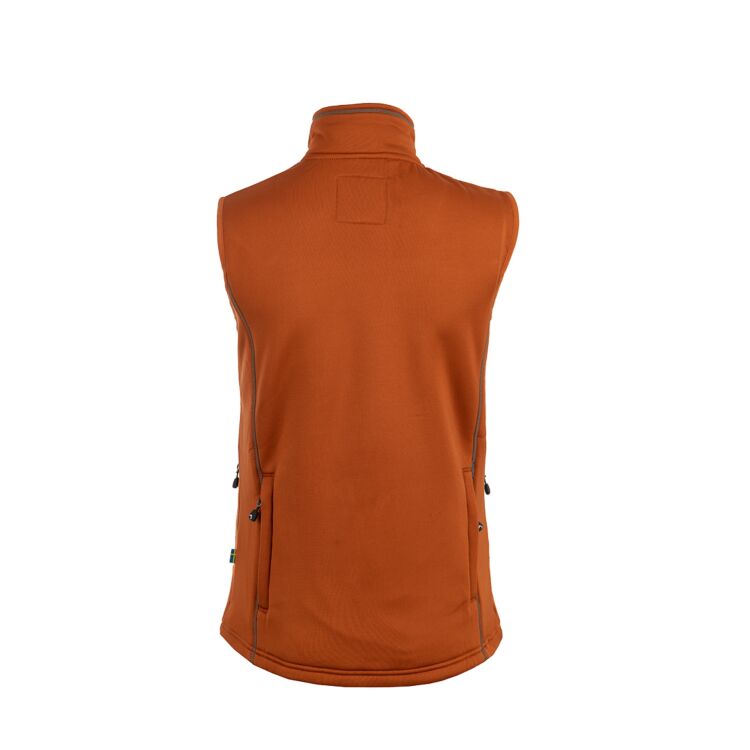 Arrak Outdoor Powerfleece Väst Dam Burnt Orange