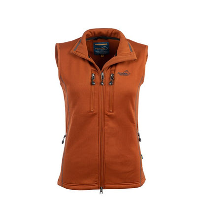 Arrak Outdoor Powerfleece Väst Dam Burnt Orange