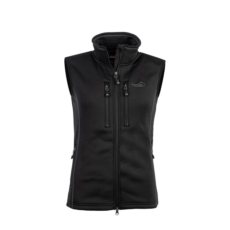 Arrak Outdoor Powerfleece Väst Dam Svart