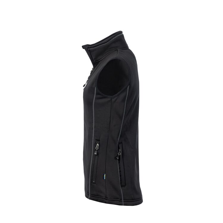 Arrak Outdoor Powerfleece Väst Dam Svart