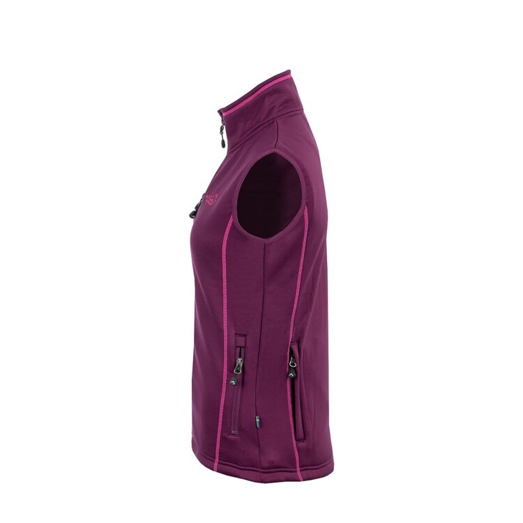 Arrak Outdoor Powerfleece Väst Dam Fuchsia