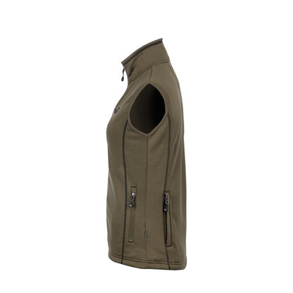 Arrak Outdoor Powerfleece Väst Dam Olivgrön