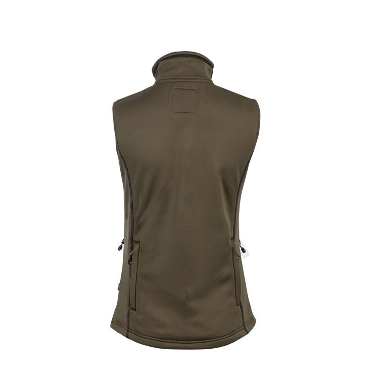 Arrak Outdoor Powerfleece Väst Dam Olivgrön