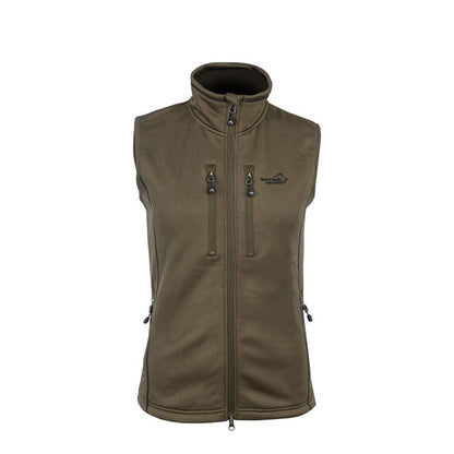 Arrak Outdoor Powerfleece Väst Dam Olivgrön