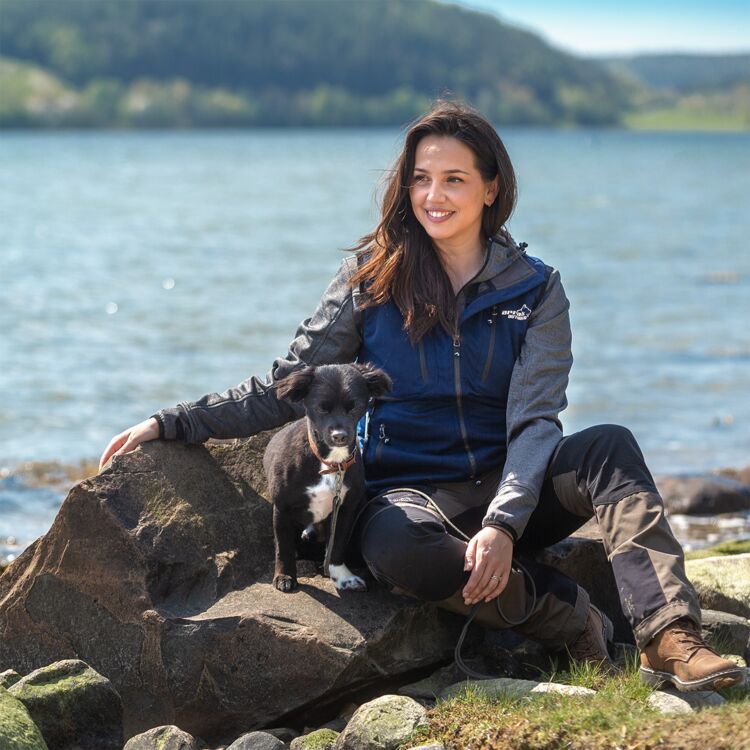 Arrak Outdoor Acadia väst dam marinblå