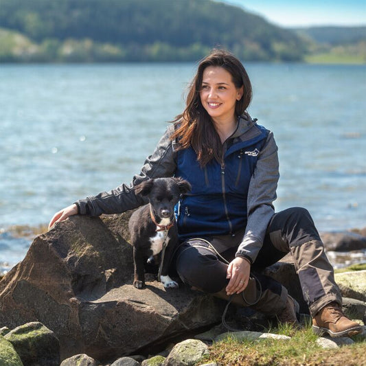 Arrak Outdoor Acadia väst dam marinblå