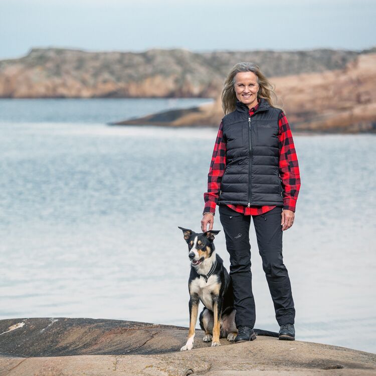 Arrak Outdoor Warmy Väst Dam Svart