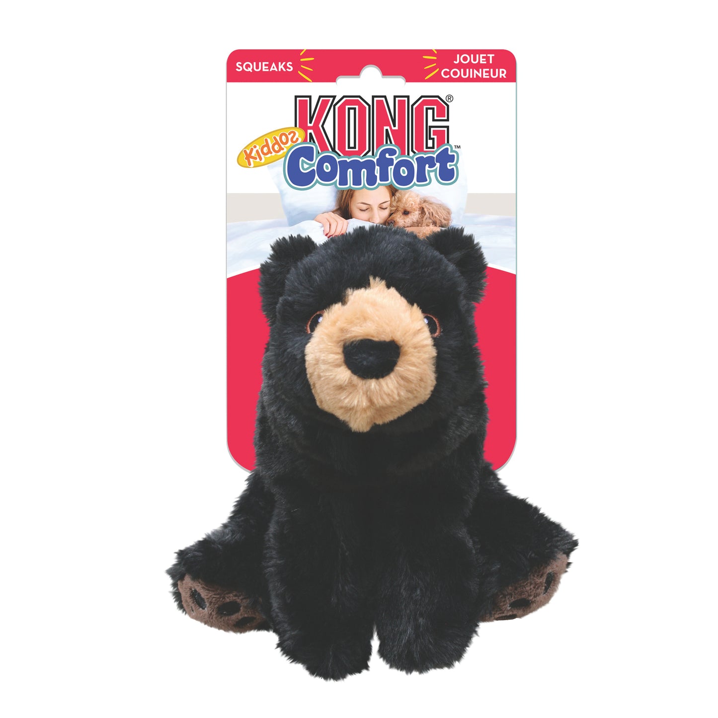 Kong Leksak Comfort Kiddos Bear Brun L