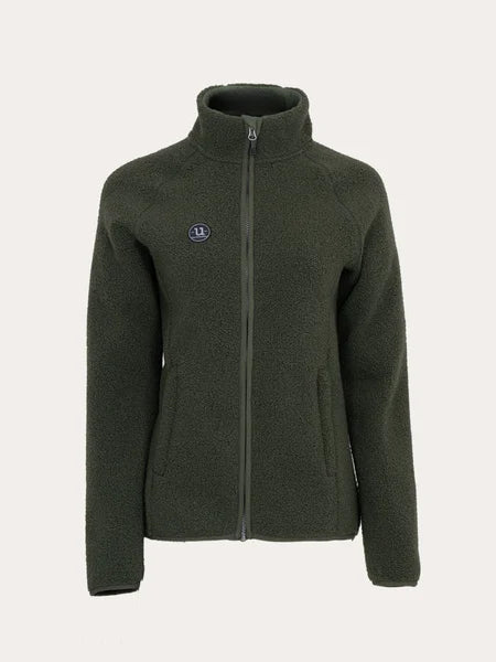 Uhip Fleece Jacka Cozy Pile Full Zip Willow
