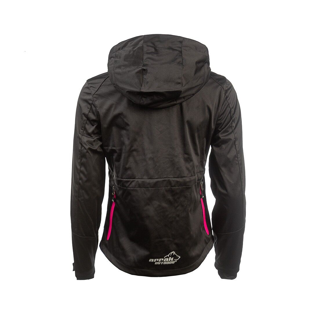 Arrak Outdoor Akka Softshell Jacka Dam Svart/Rosa