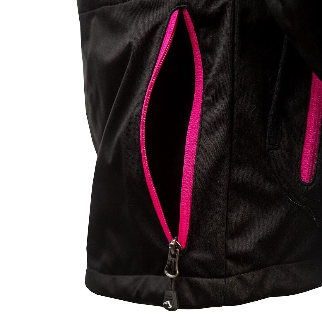 Arrak Outdoor Akka Softshell Jacka Dam Svart/Rosa