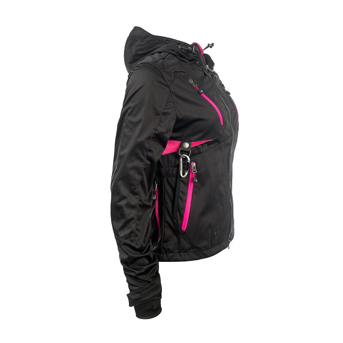 Arrak Outdoor Akka Softshell Jacka Dam Svart/Rosa