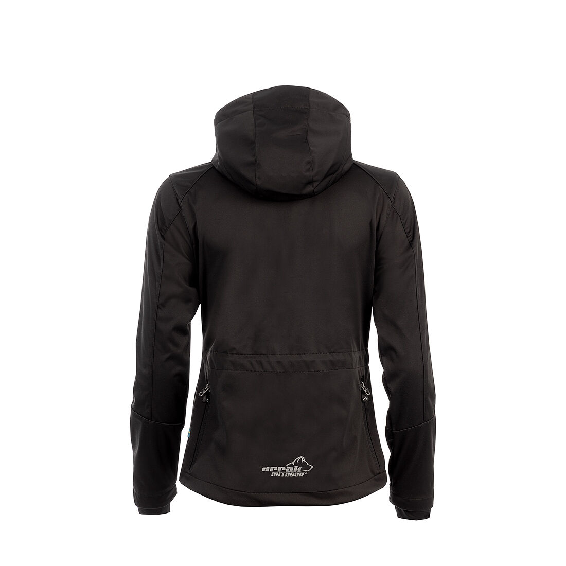 Arrak Outdoor Akka Softshell Jacka Dam Svart