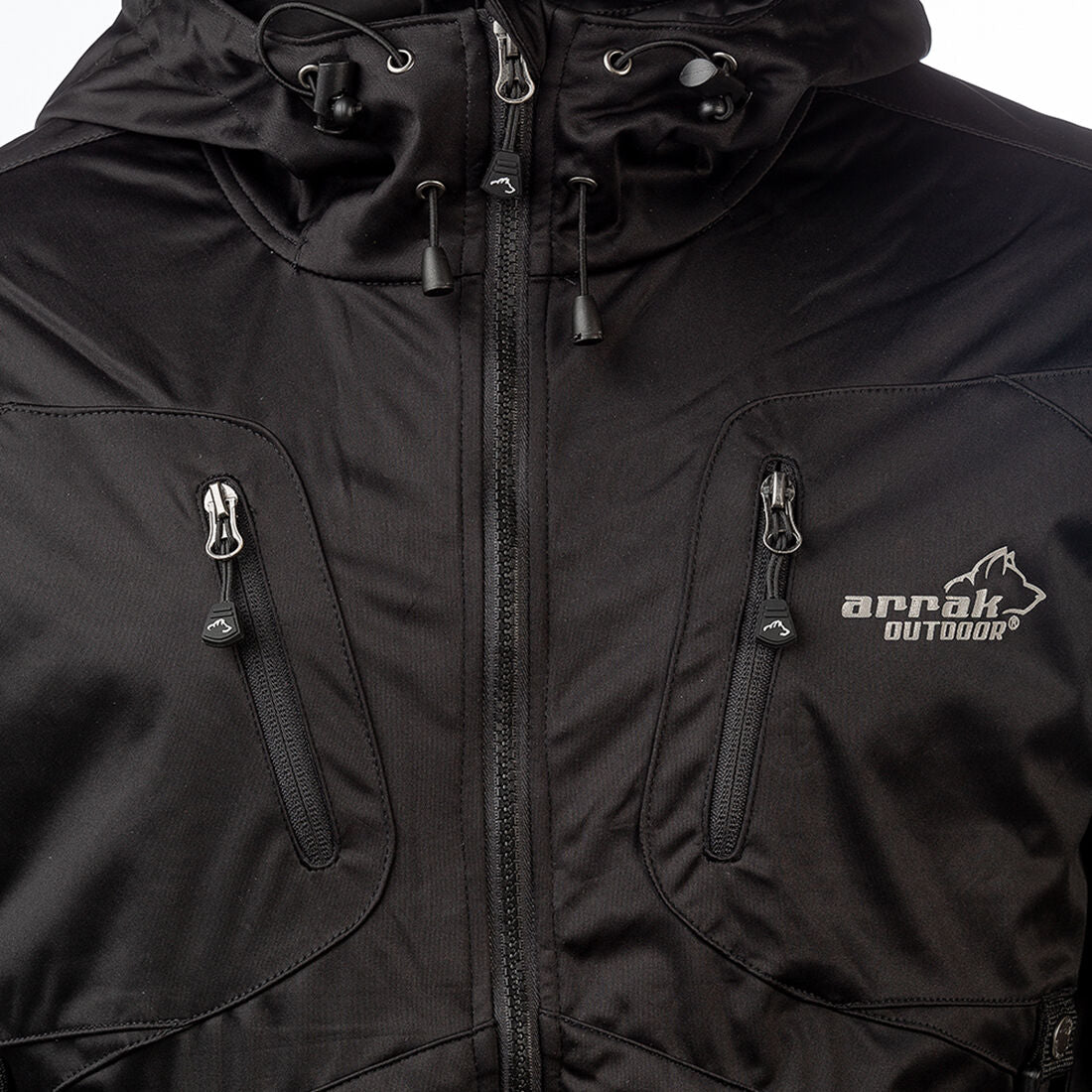 Arrak Outdoor Akka Softshell Jacka Dam Svart
