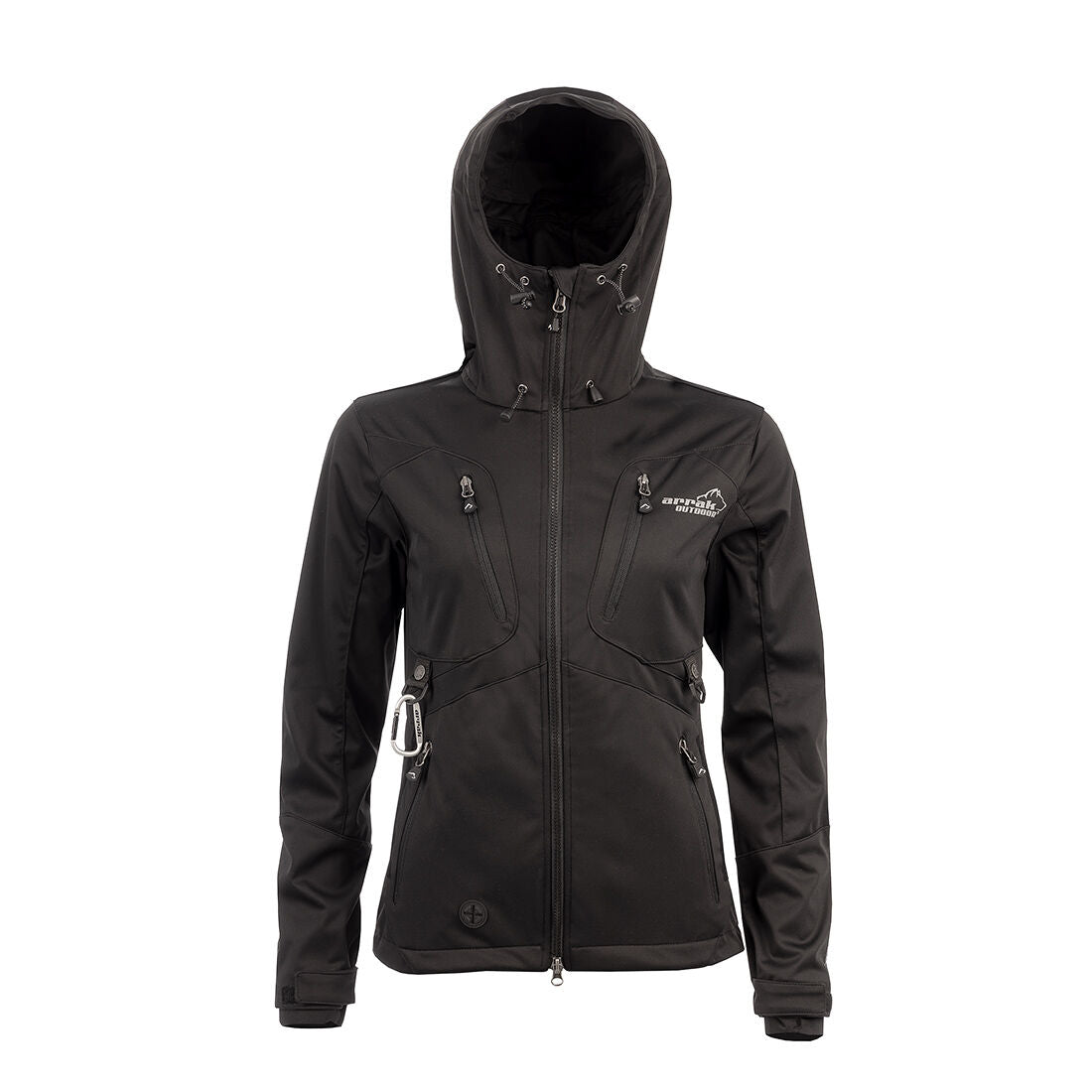 Arrak Outdoor Akka Softshell Jacka Dam Svart