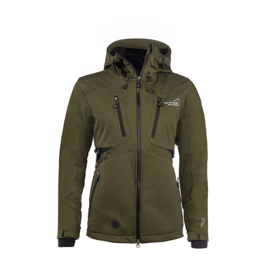 Arrak Outdoor Akka Softshell Jacka Dam Oliv
