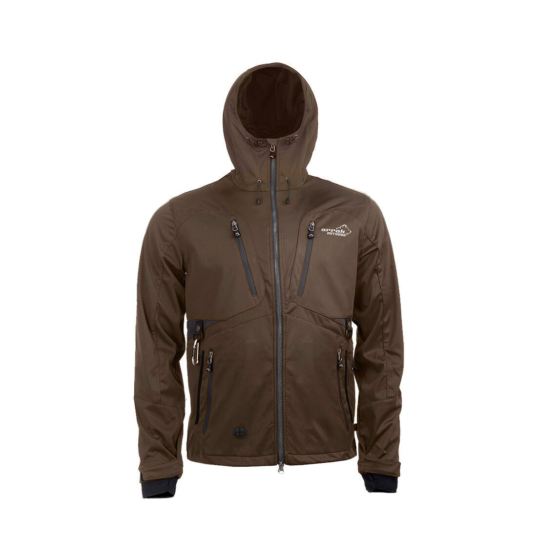 Arrak Outdoor Akka Softshelljacka Herr Brun