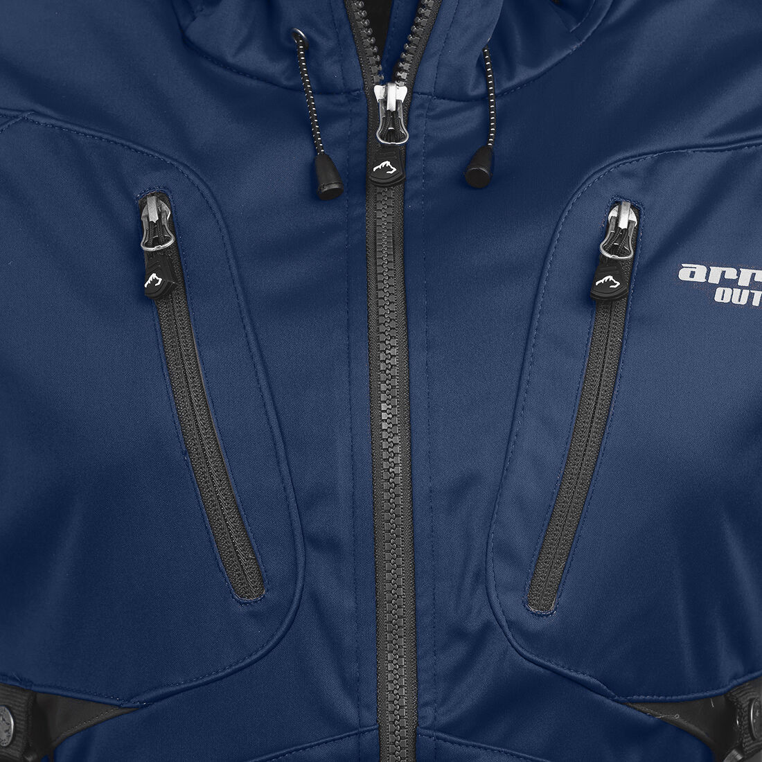 Arrak Outdoor Akka Softshell Jacka Dam Marinblå