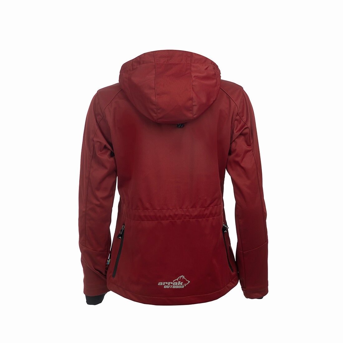 Arrak Outdoor Akka Softshell Jacka Dam Mörk Röd