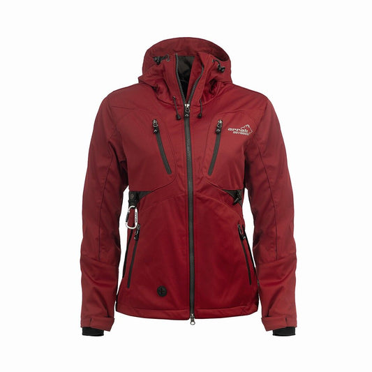 Arrak Outdoor Akka Softshell Jacka Dam Mörk Röd
