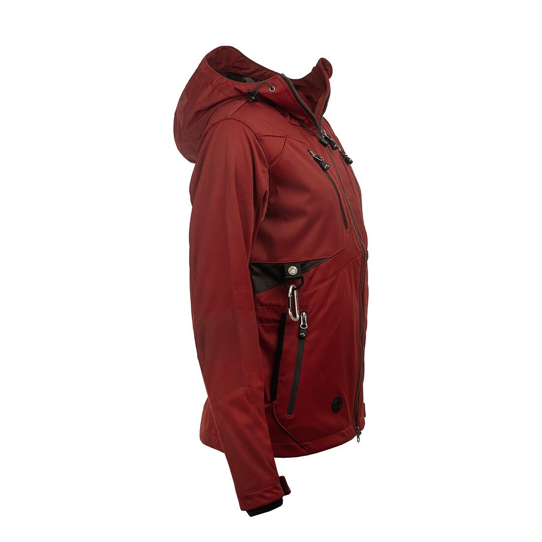Arrak Outdoor Akka Softshell Jacka Dam Mörk Röd