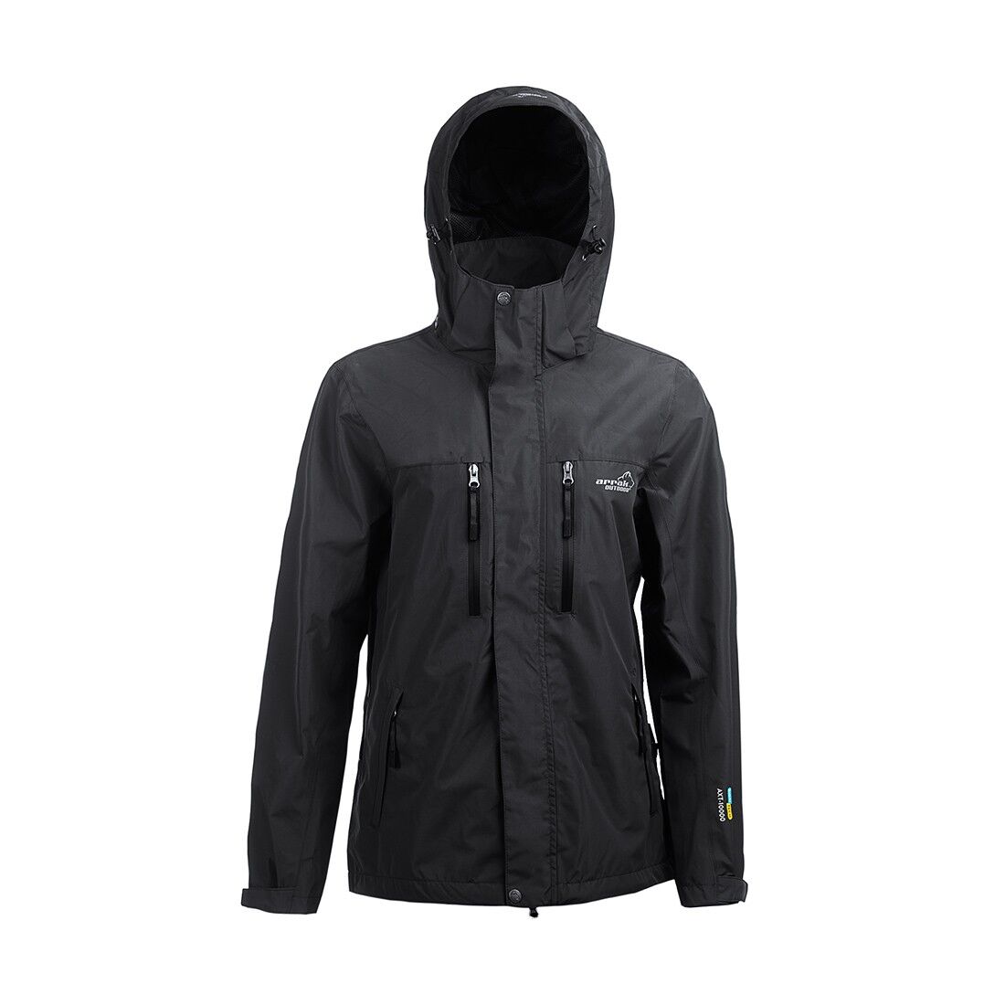 Arrak Outdoor Regnjacka Herr Svart