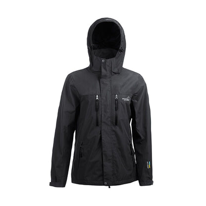 Arrak Outdoor Regnjacka Herr Svart