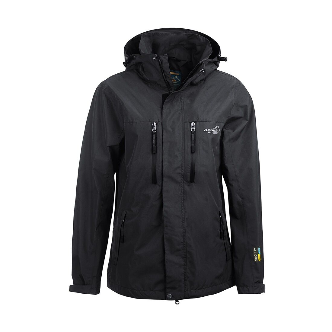 Arrak Outdoor Regnjacka Herr Svart