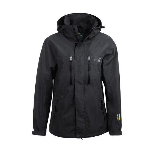 Arrak Outdoor Regnjacka Herr Svart