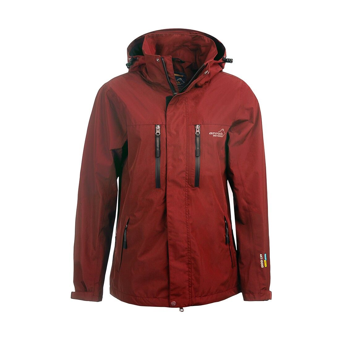 Arrak Outdoor Regnjacka Herr Röd