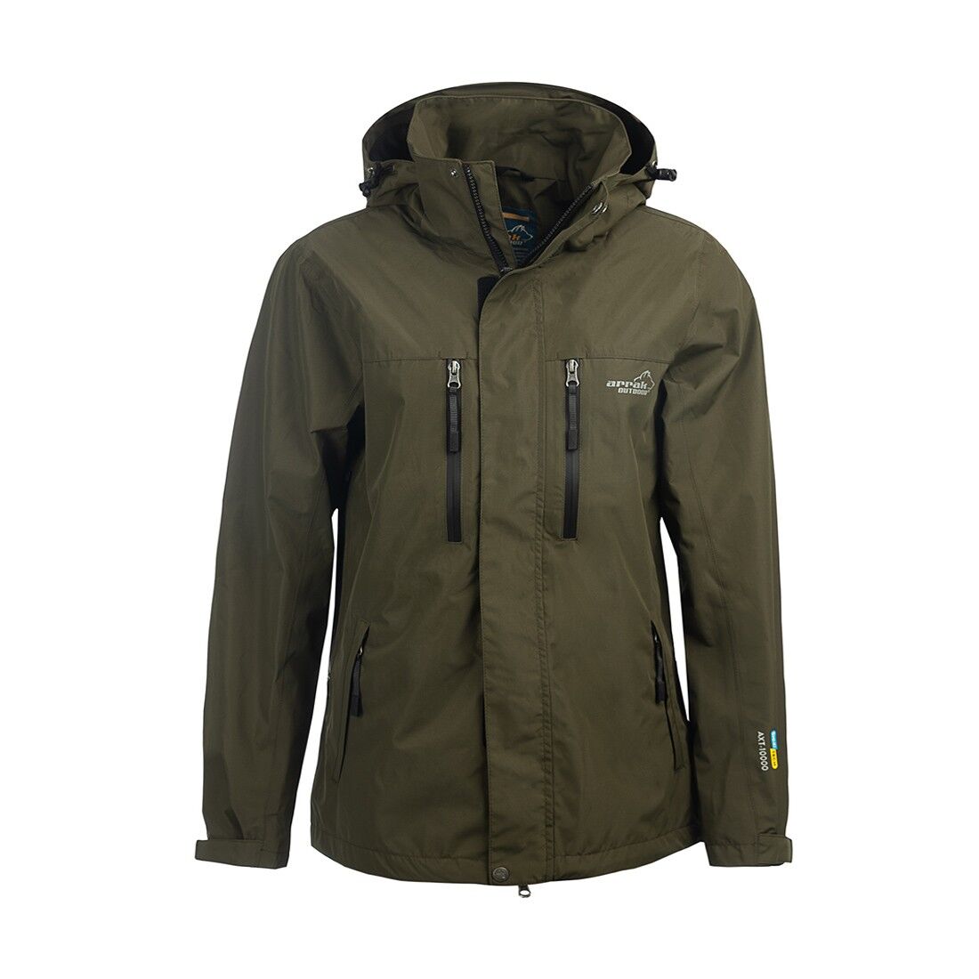 Arrak Outdoor Regnjacka Herr Grön