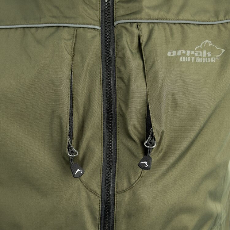 Arrak Outdoor Jumper väst Herr oliv