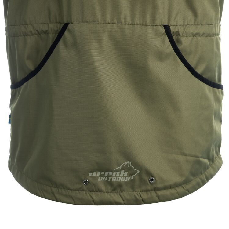 Arrak Outdoor Jumper väst Herr oliv