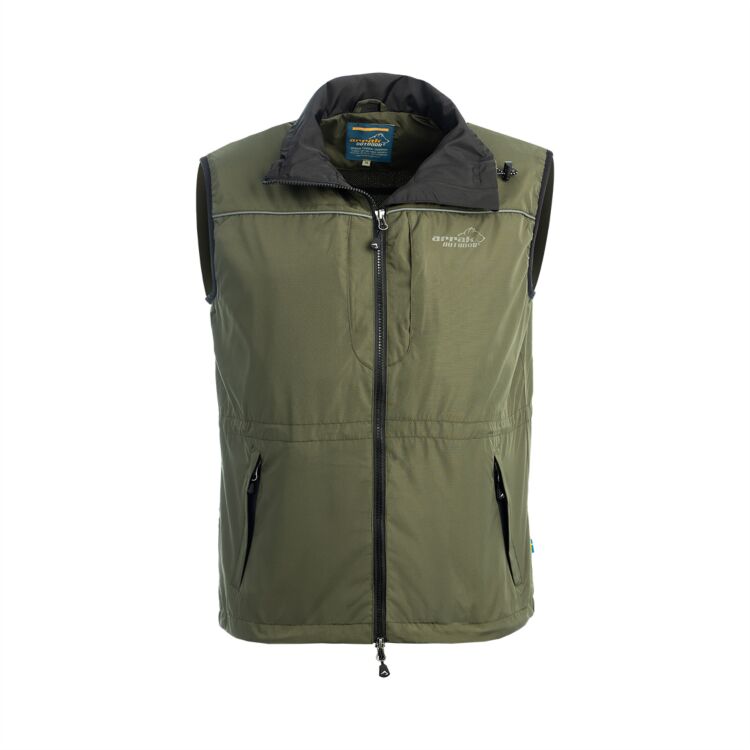 Arrak Outdoor Jumper väst Herr oliv