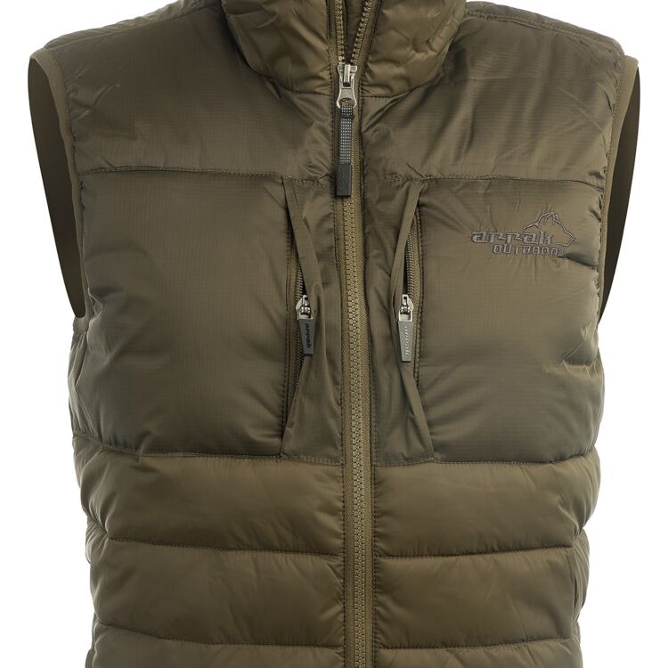 Arrak Outdoor Warmy Väst Dam Oliv