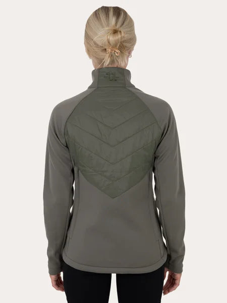 Uhip Jacka Misty Dog Trainer Hybrid Jacket Smokey Olive