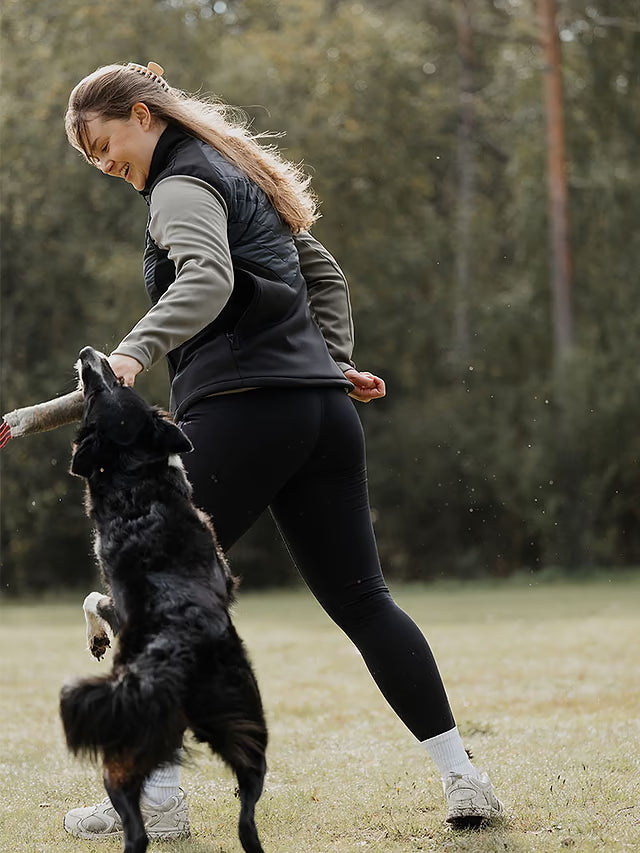 Uhip Misty Dog Trainer Hybrid Vest Jet Black