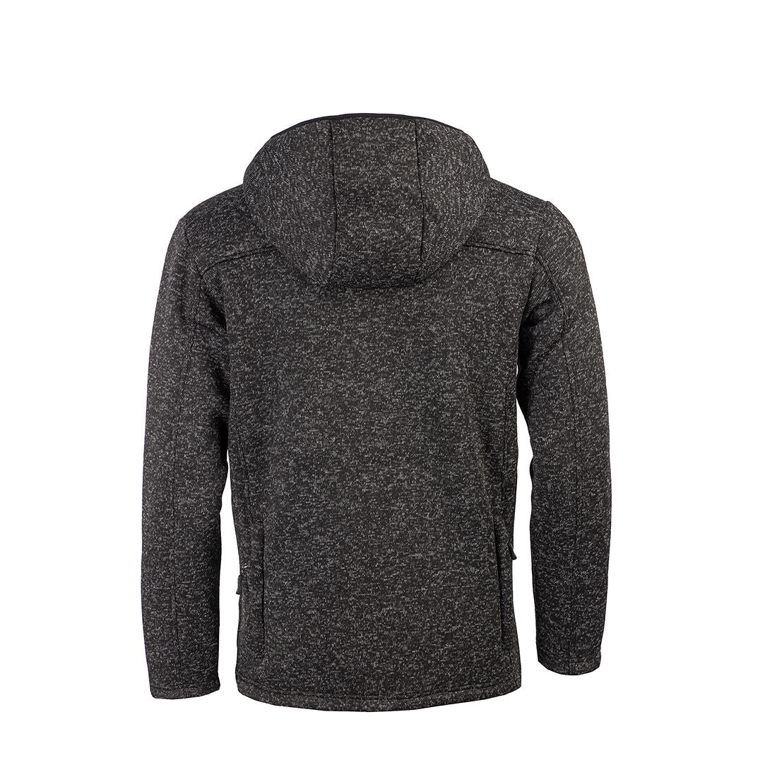 Arrak Outdoor Pilefleece Hood Svart Herr
