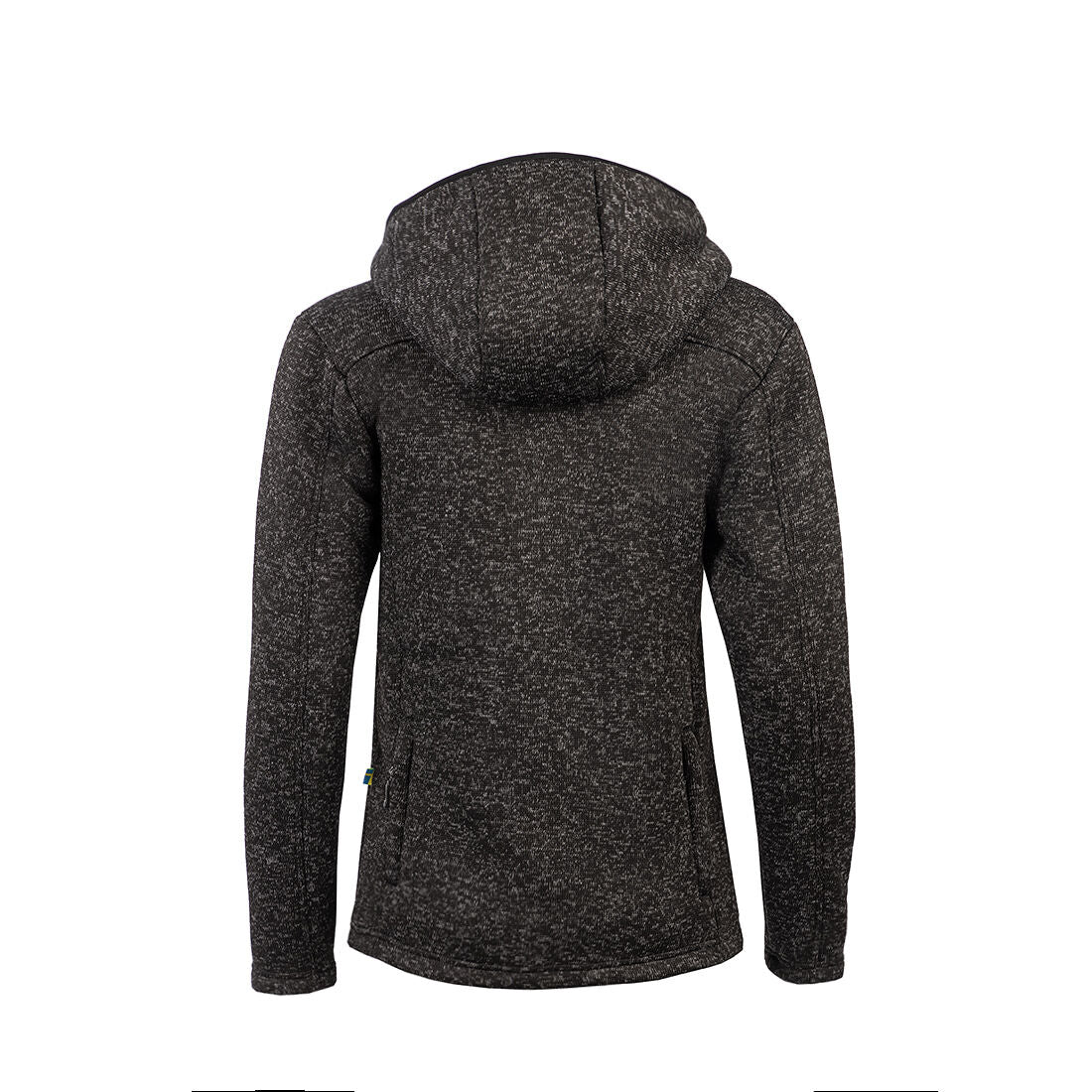 Arrak Outdoor Pilefleece Hood Svart Dam