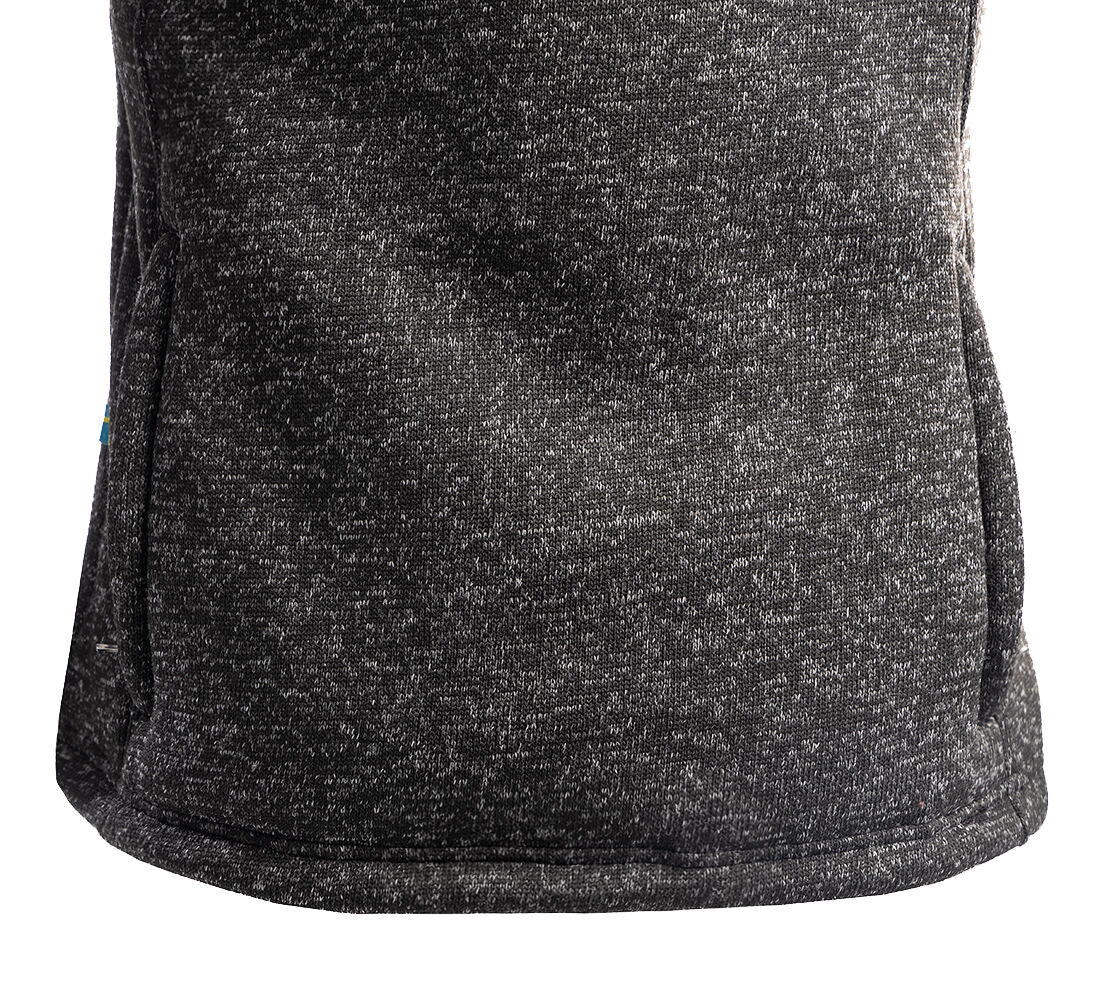 Arrak Outdoor Pilefleece Hood Svart Dam