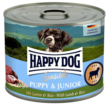 HappyDog Valp våtfoder lamm