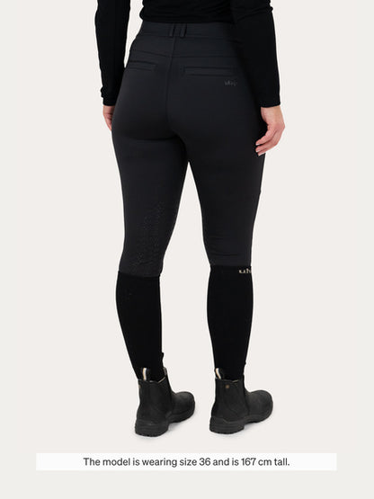 UHIP Hybrid Breeches Half Grip Jet Black