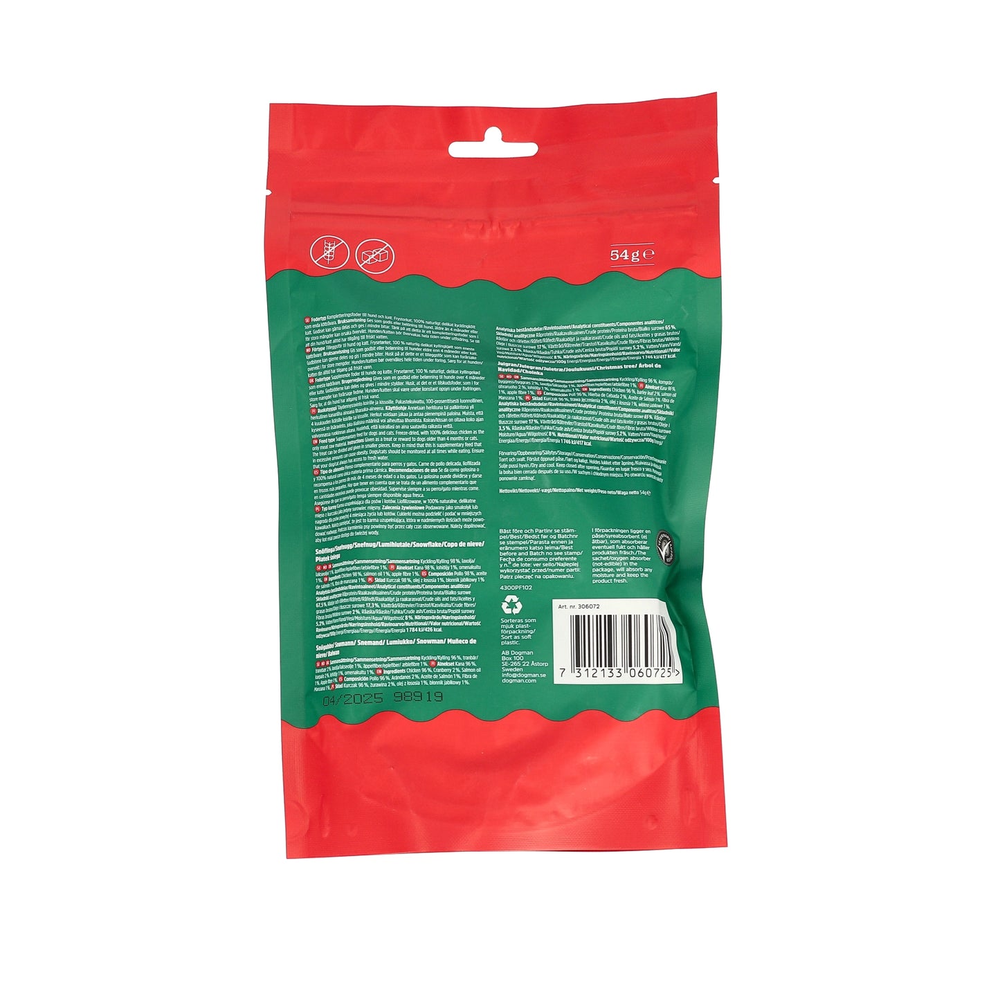 Dogman Hundgodis Freeze Dried