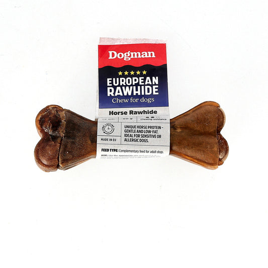 Dogman Europeisk råhudstugg av häst 100%