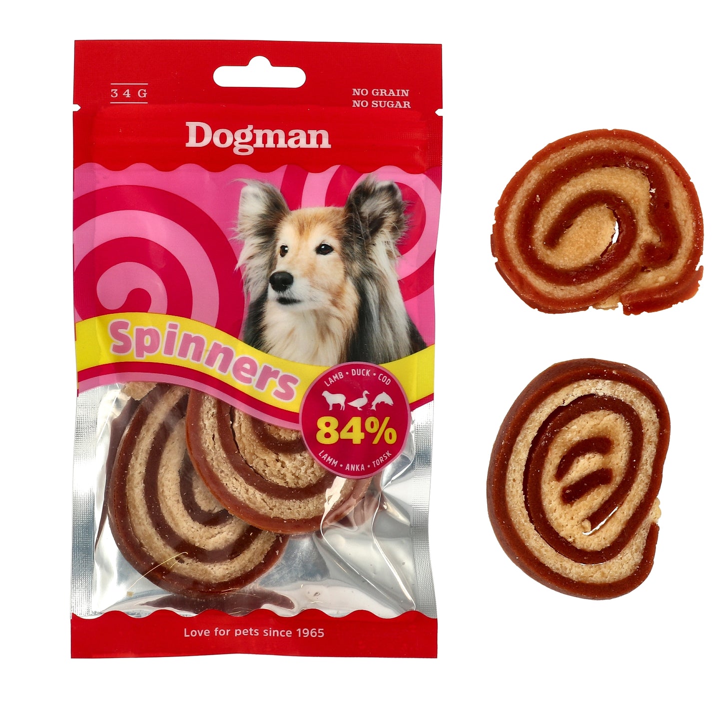 Dogman Hundgodis Spinners Mix