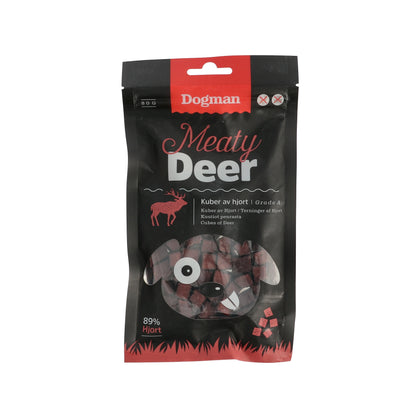 Dogman Hundgodis Meaty Kuber av Hjort